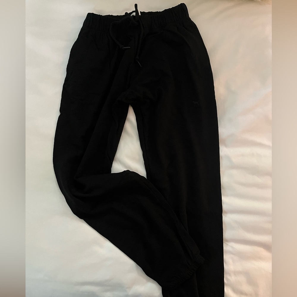 Victorias Secret PINK Joggers, Black, Size S, NWT